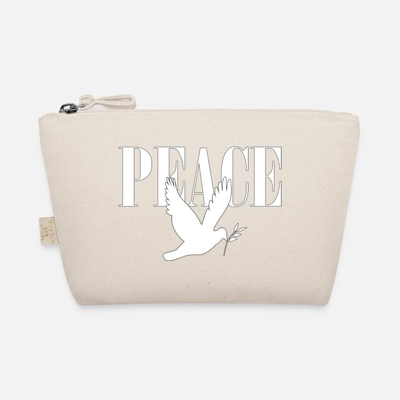Peace Dove Design Organic Pouch