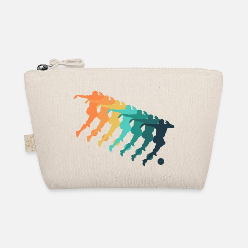 Retro football Organic Pouch