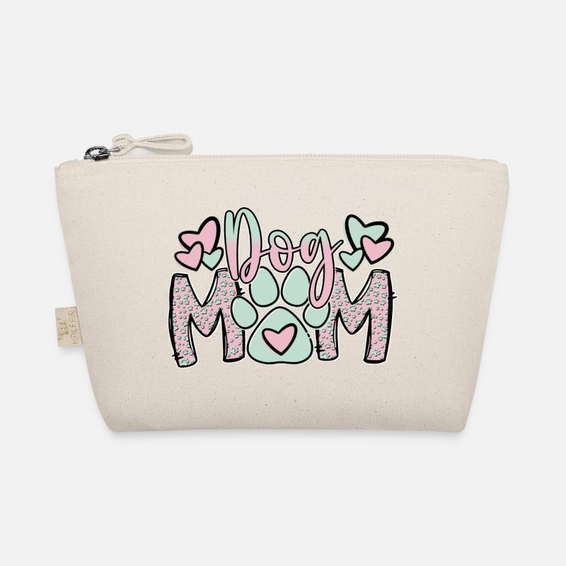 Dog Mom - Bio-Täschchen - Natur