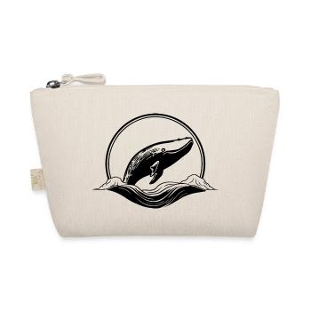 Wal Meer Fische - Bio-Täschchen - Natur - Vorne