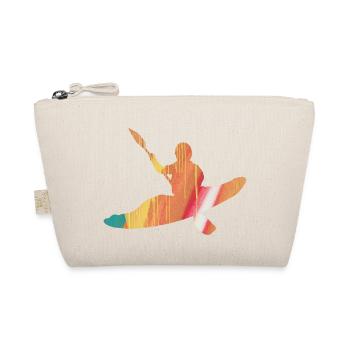 Rowing, rafting, kayaking, graffiti, boat - Organic Pouch - nature - Front