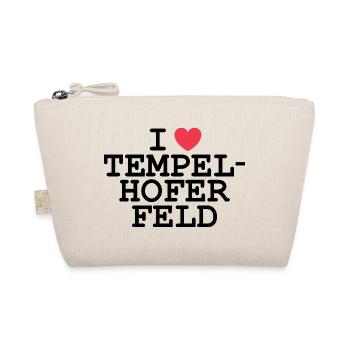 I love Tempelhofer Feld - Bio-Täschchen - Natur - Vorne