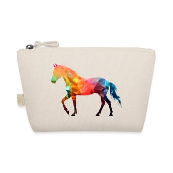 Bak the multicolored horse - Organic Pouch - nature - Front