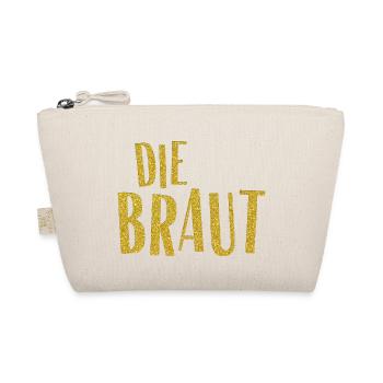 JGA Die Braut - Bio-Täschchen - Natur - Vorne