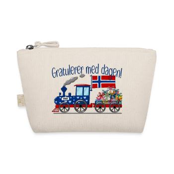 Congratulators med dagen Norway Gifts Railway - Trousse biologique - nature - Devant