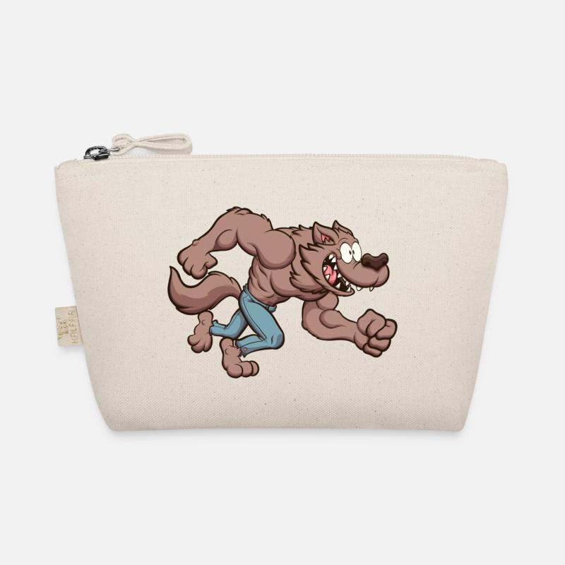Laufender Werwolf Bio-Täschchen