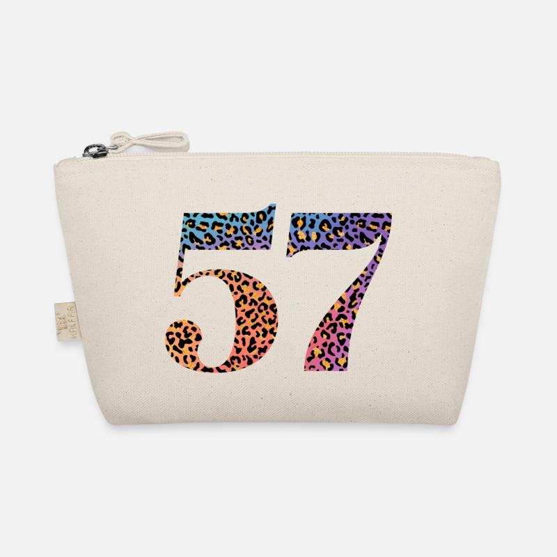 57. Geburtstag Leopard Bio-Täschchen