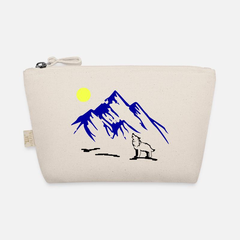 Wolf Full Moon Organic Pouch