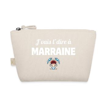 j'vais l'dire, enfant, marraine - Trousse biologique - nature - Devant