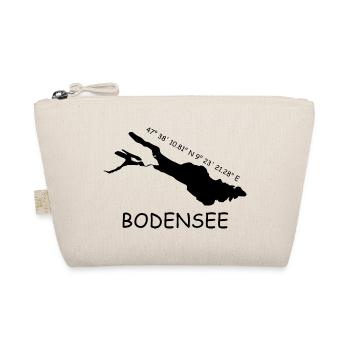 Bodensee Koordinaten - Bio-Täschchen - Natur - Vorne