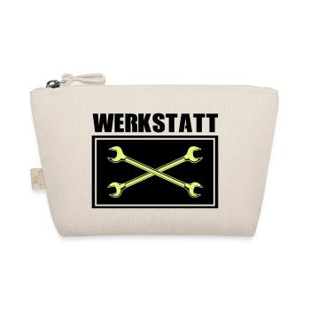 werkzeug werkstatt - Bio-Täschchen - Natur - Vorne