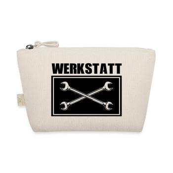 werkzeug werkstatt - Bio-Täschchen - Natur - Vorne