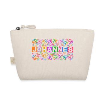 JOHANNES colourful cubes - Bio-Täschchen - Natur - Vorne
