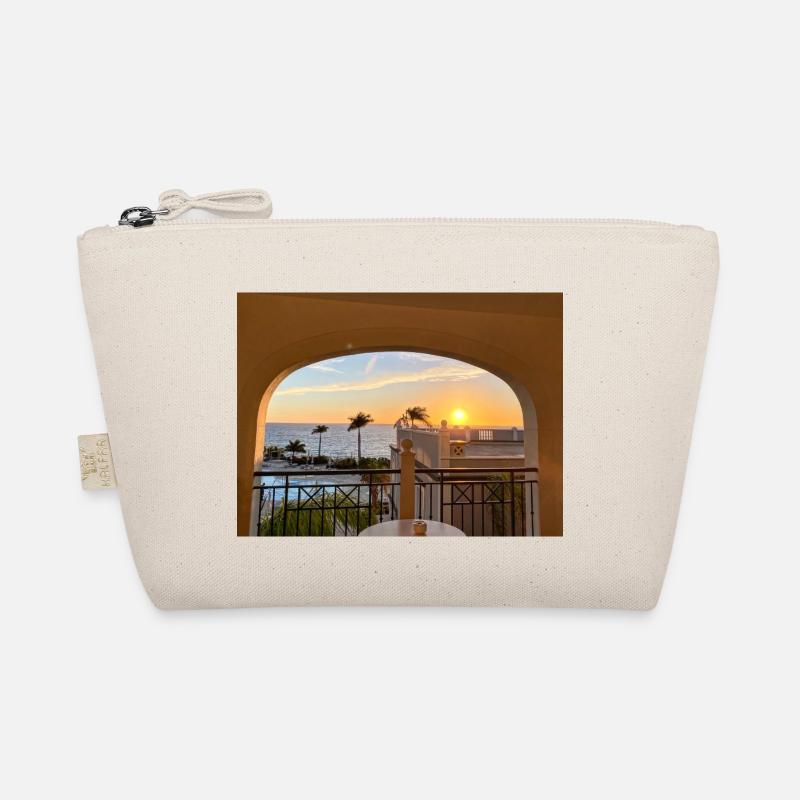 DjNunoKa Design - Blick auf ein neuen Tag Sonnenau - Bio-Täschchen - Natur