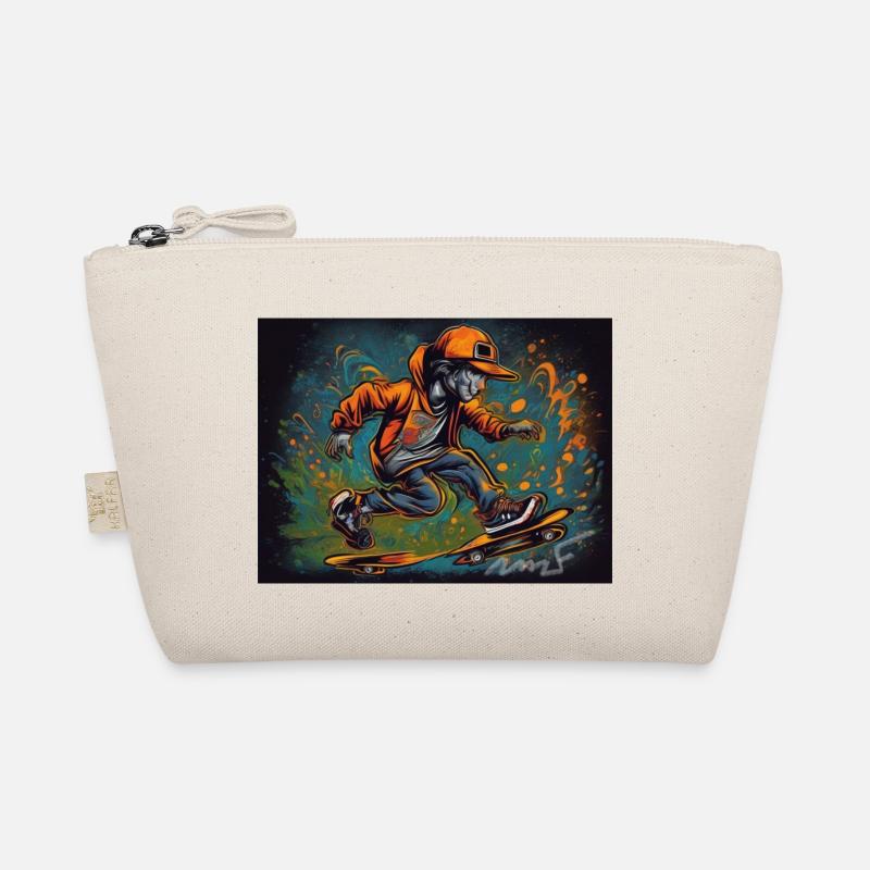 Schlittschuh Bio-Täschchen