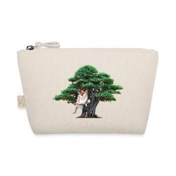 Fille, Arbre, Nature, Oiseau, Balançoire, Fantaisie, Flore - Trousse biologique - nature - Devant
