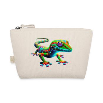 Gecko - Organic Pouch - nature - Front