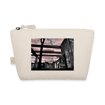 Duisburg Innenhafen, B & W &red Ski - Bio-Täschchen - Natur - Vorne