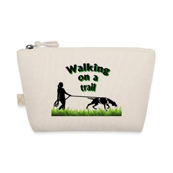 WALKING ON A TRAIL - Bio-Täschchen - Natur - Vorne