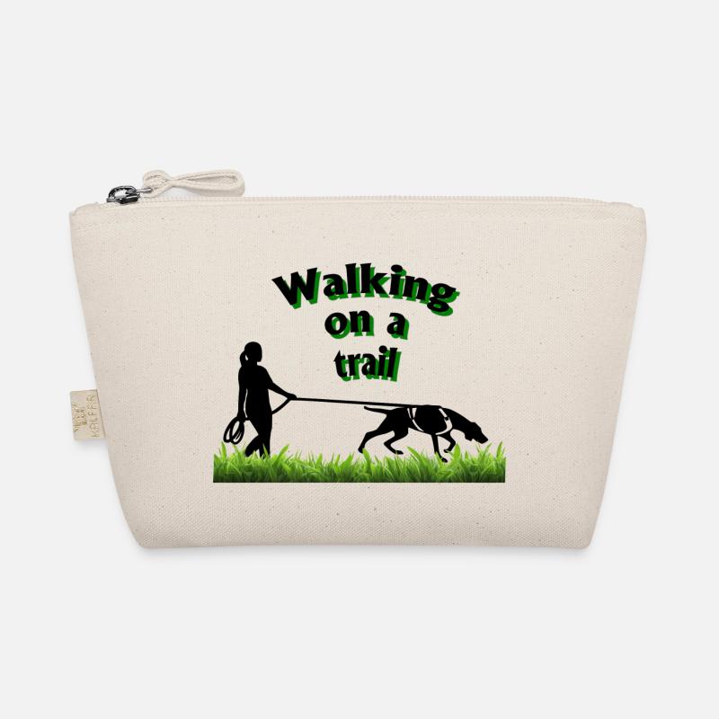 WALKING ON A TRAIL Bio-Täschchen