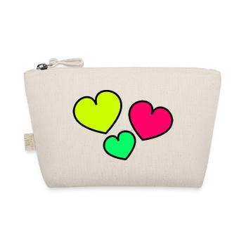 HAPPY FATHER'S DAY. DAD. FATHER'S DAY. FATHER - Organic Pouch - nature - Front