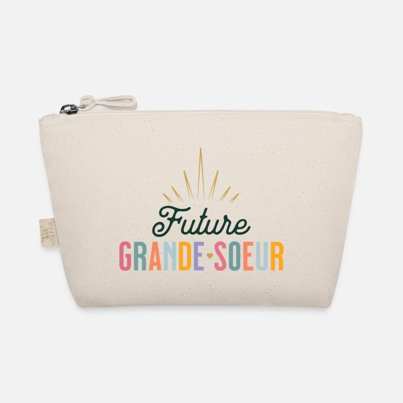 Zukünftige große Schwester 2025 Ich werde eine große Schwester Bio-Täschchen