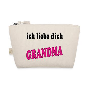 ich liebe dich GRANDMA - Trousse biologique - nature - Devant