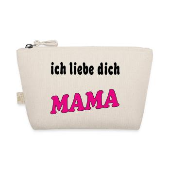 Ich liebe dich mama - Trousse biologique - nature - Devant