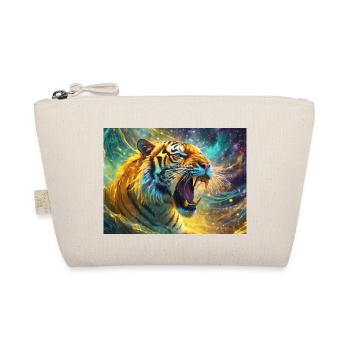 Tigre rugissant coloré - Trousse biologique - nature - Devant