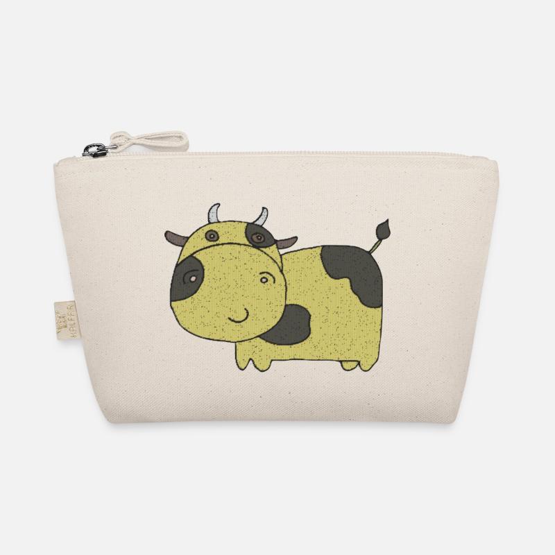 kuh gewebe stoff Bio-Täschchen