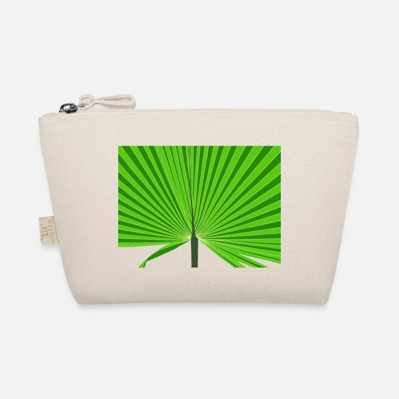 Tropical palm tree Organic Pouch