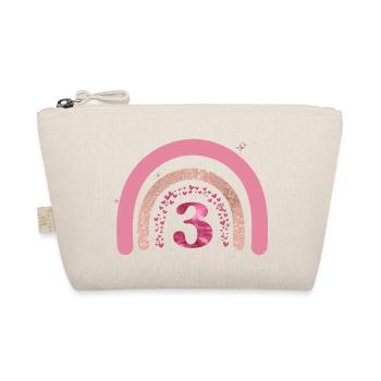3e anniversaire rainbow rose - Trousse biologique - nature - Devant