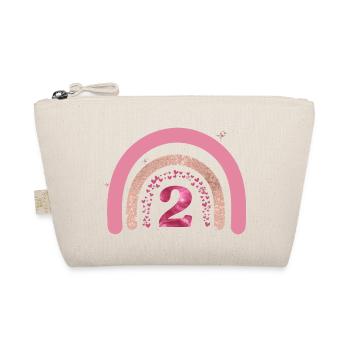 2e anniversaire rainbow rose - Trousse biologique - nature - Devant