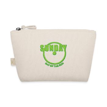 Sunday Sunday Weekdays Day Sun green used look - Organic Pouch - nature - Front