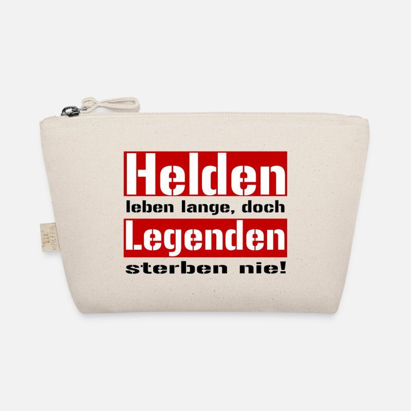 helden leben lange Bio-Täschchen