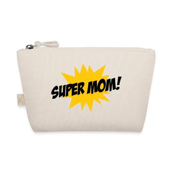 Super Mom - Mother's Day - Organic Pouch - nature - Front