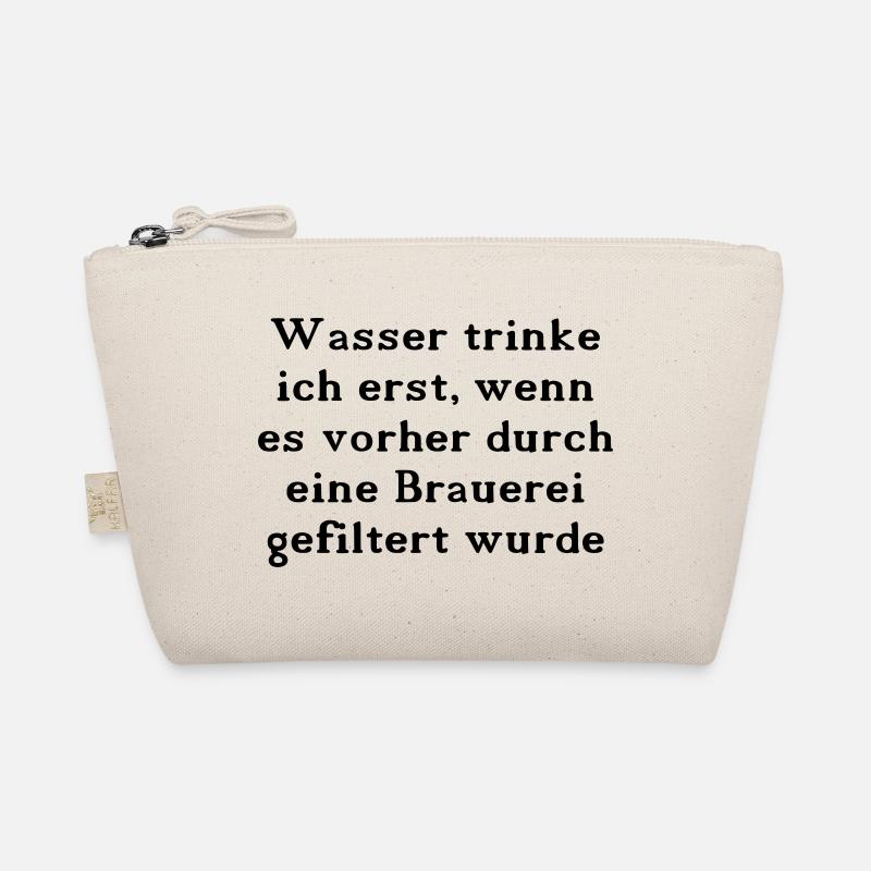 Wasser trinken Bio-Täschchen