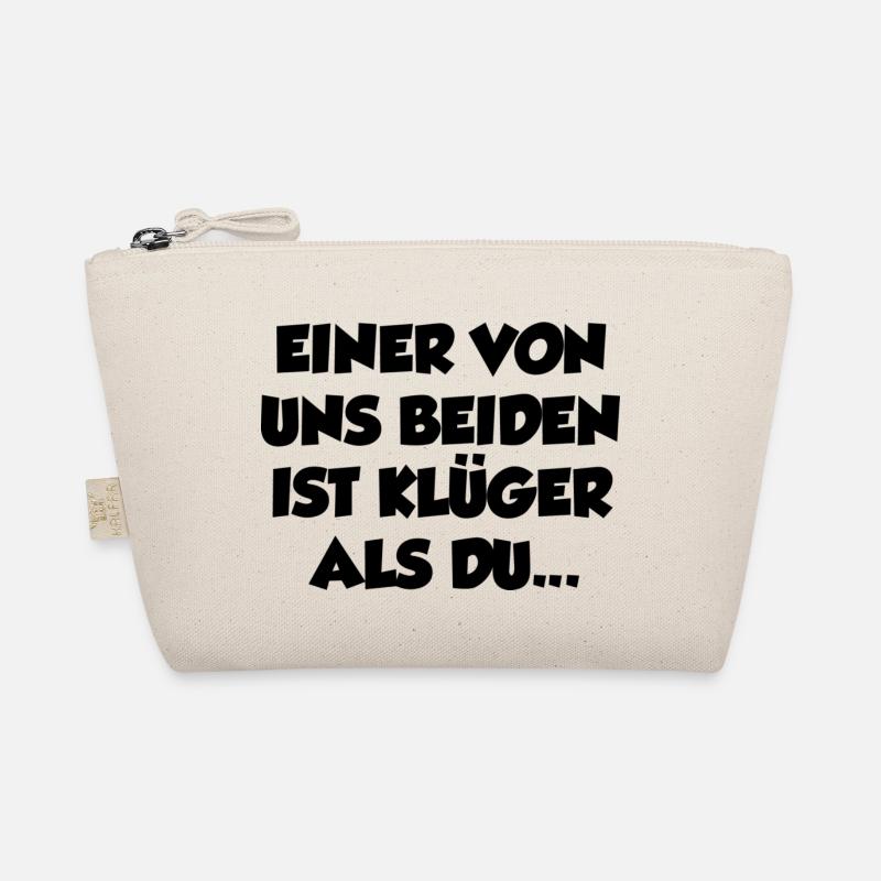 Lustiger Spruch Bild Witzig Humor Geschenkidee Bio-Täschchen