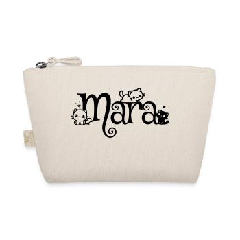 Mara Name First Name Kitten Name - Organic Pouch - nature - Front