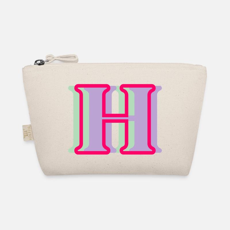 Lettre h multicolore Trousse biologique