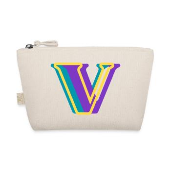 Lettre V multicolore - Trousse biologique - nature - Devant