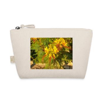 bird of paradise (in german Paradiesvogelbaum) - Organic Pouch - nature - Front