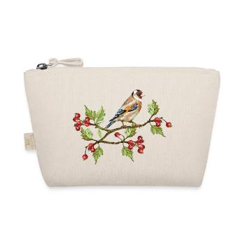 Bunter Vogel - Bio-Täschchen - Natur - Vorne