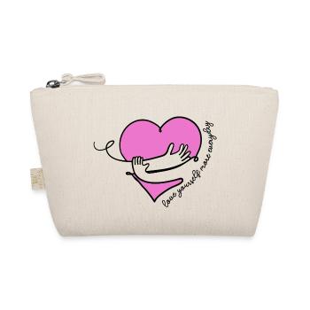 Love yourself more everyday - Organic Pouch - nature - Front