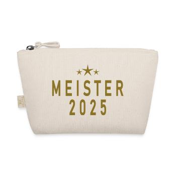 Meister 2025 - Bio-Täschchen - Natur - Vorne