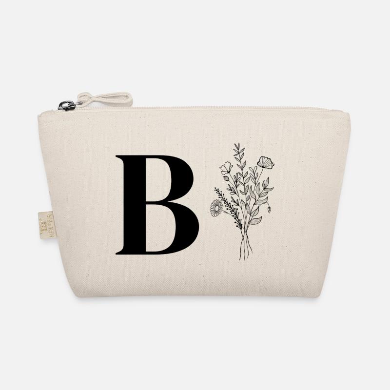 Minimalist flowers Organic Pouch