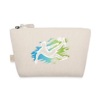 Joueur de football dynamique - Coup de pied de bicyclette de football - Trousse biologique - nature - Devant