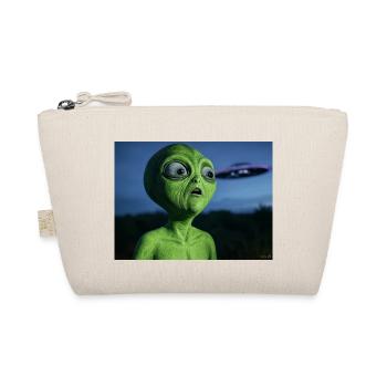 OVNI Attirant l’Œil Extraterrestre Vert - Trousse biologique - nature - Devant
