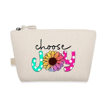 choose joy - Bio-Täschchen - Natur - Vorne