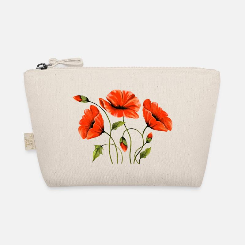 Blumen - Bio-Täschchen - Natur